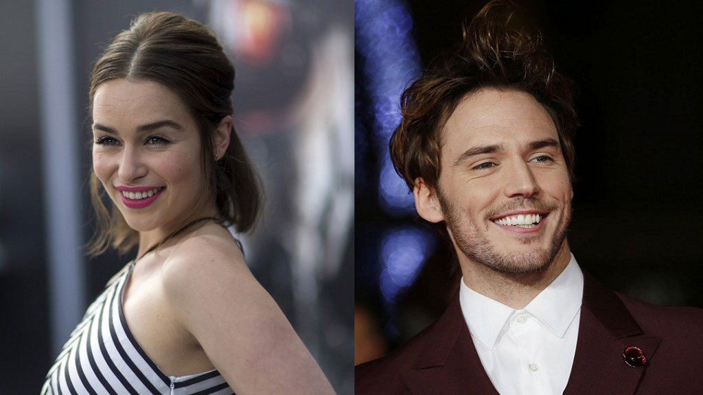 Hai diễn viên chính của phim Emilia Clarke và Sam Claflin - Ảnh: Reuters