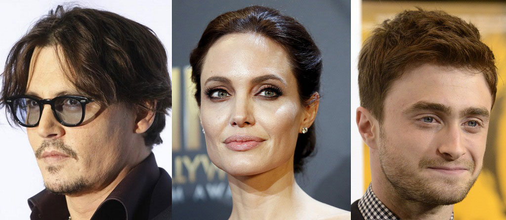 Johnny Depp, Angelina Jolie hay Daniel Radcliffe là những khách hàng lớn của UTA - Ảnh: Reuters