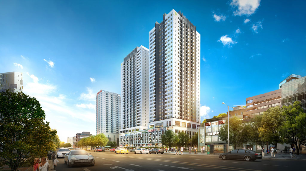 The Park Avenue tọa lạc trên mặt tiền đường Ba Tháng Mai, Q.11