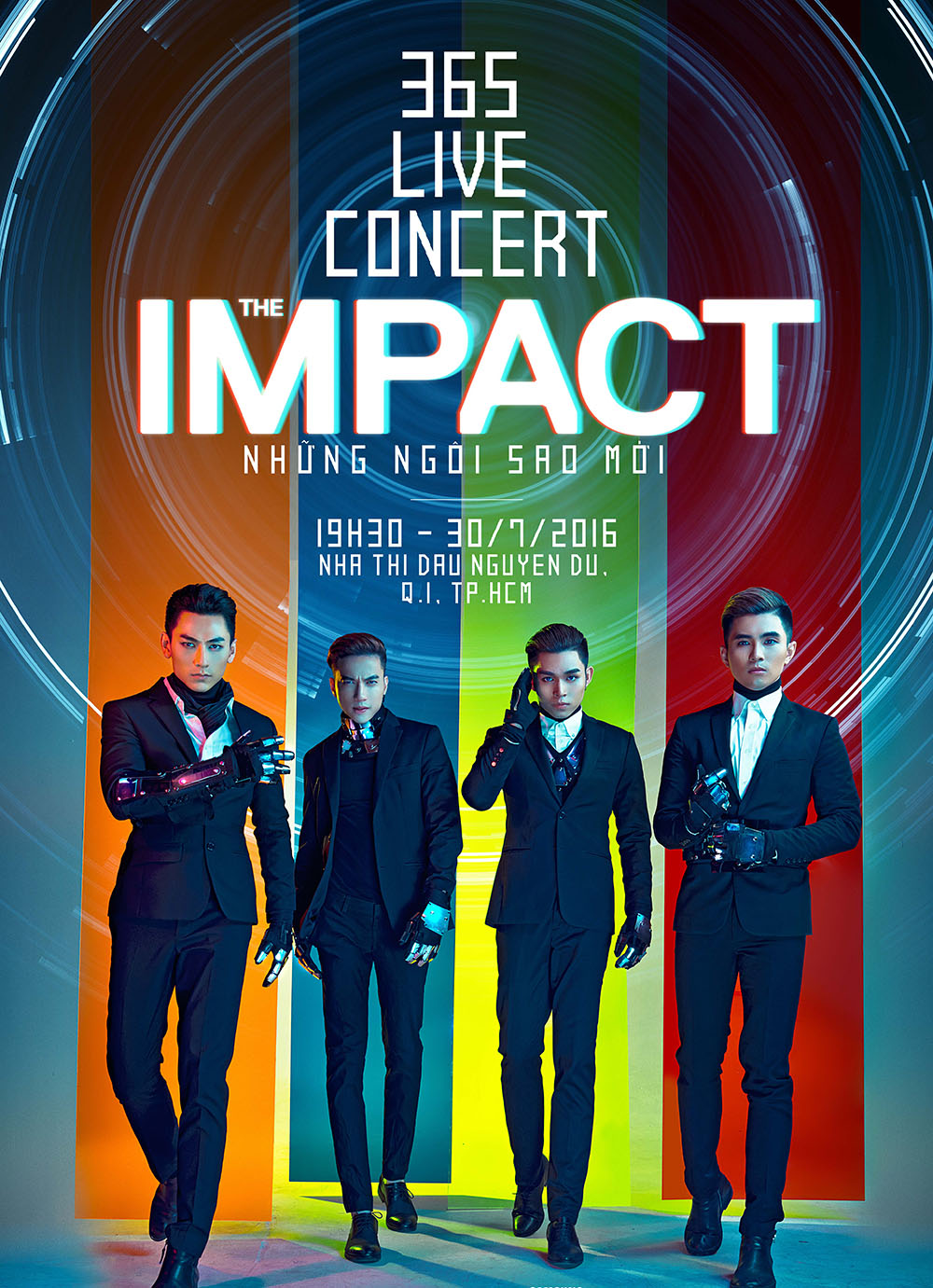 The Impact - Những ngôi sao mới sẽ là liveshow cuối cùng mà bốn thành viên nhóm 365 đứng cùng nhau trên một sân khấu với vai trò nhóm nhạc