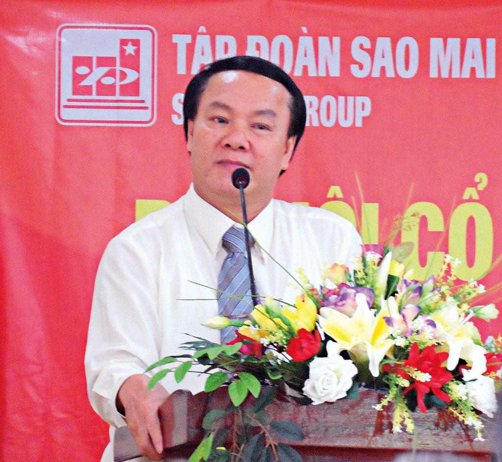  Kỹ sư Lê Thanh Thuấn, Chủ tịch Tập đoàn Sao Mai
