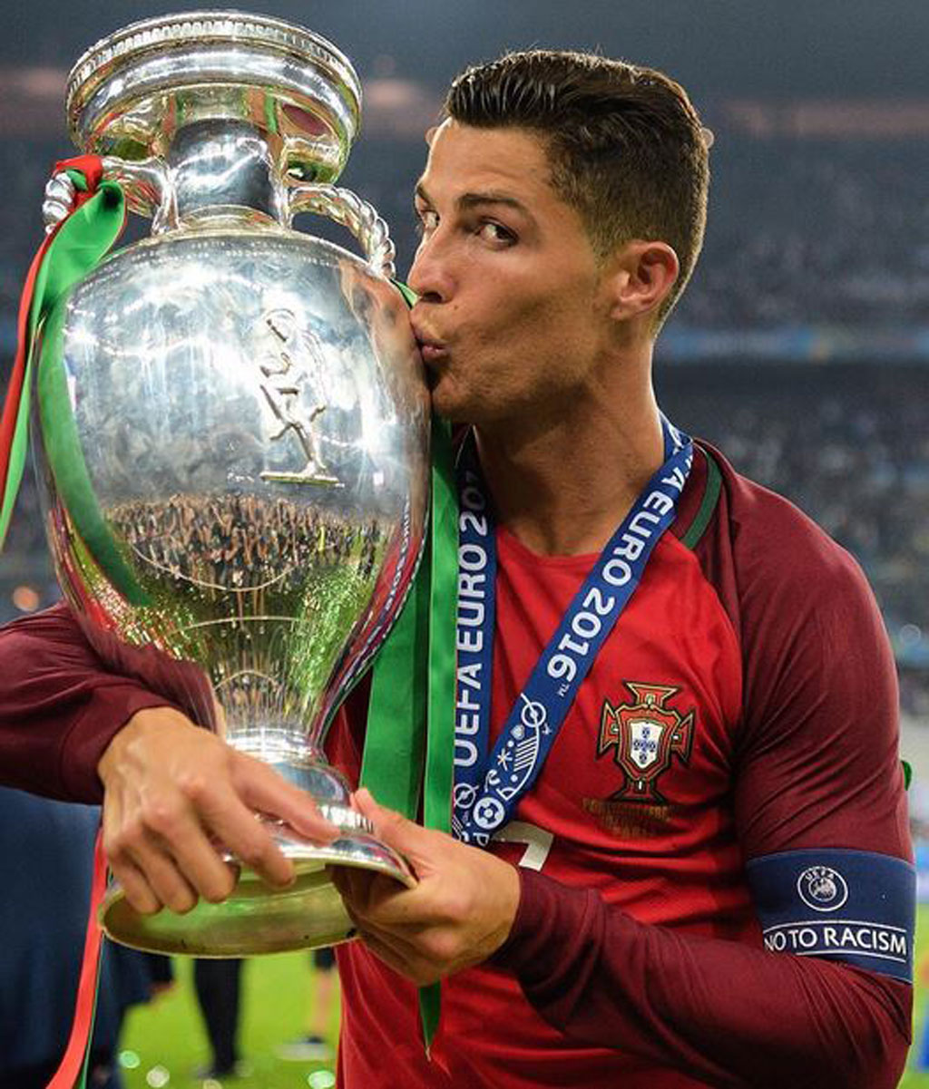 Cristiano Ronaldo – cầu thủ “cá kiếm” nhiều nhất năm 2016 (Instagram Cristiano Ronaldo)