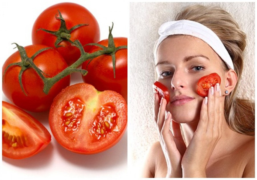 Cà chua giúp cải thiện sắc tố, xóa mờ vết thâm do mụn