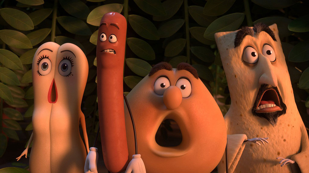 Sausage Party có những hình ảnh gây liên tưởng tới bộ phận nhạy cảm của con người - Ảnh: Chụp màn trailer