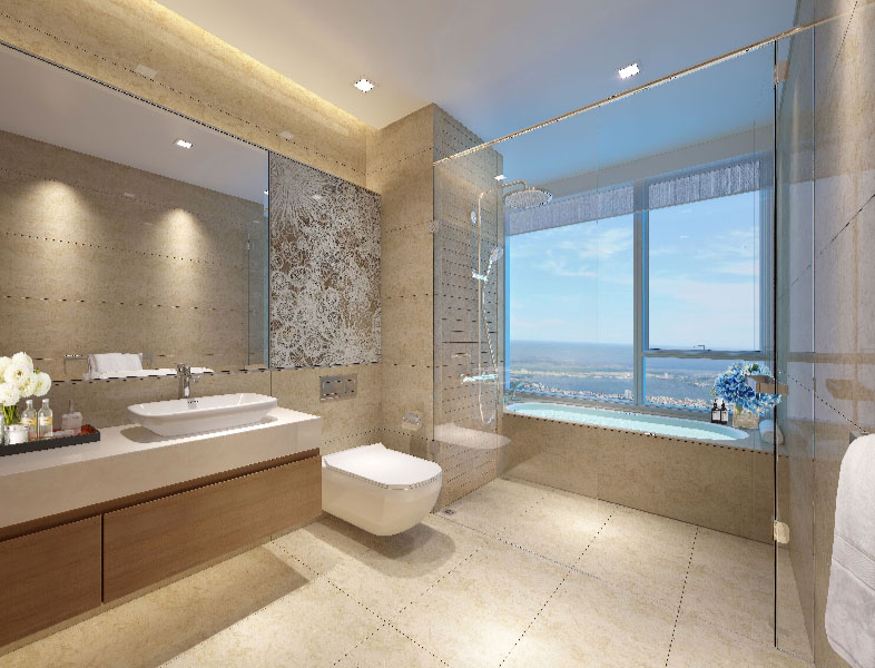 Mỗi phòng tắm tại Vinhomes Metropolis là một không gian thư giãn đẳng cấp của chủ nhân