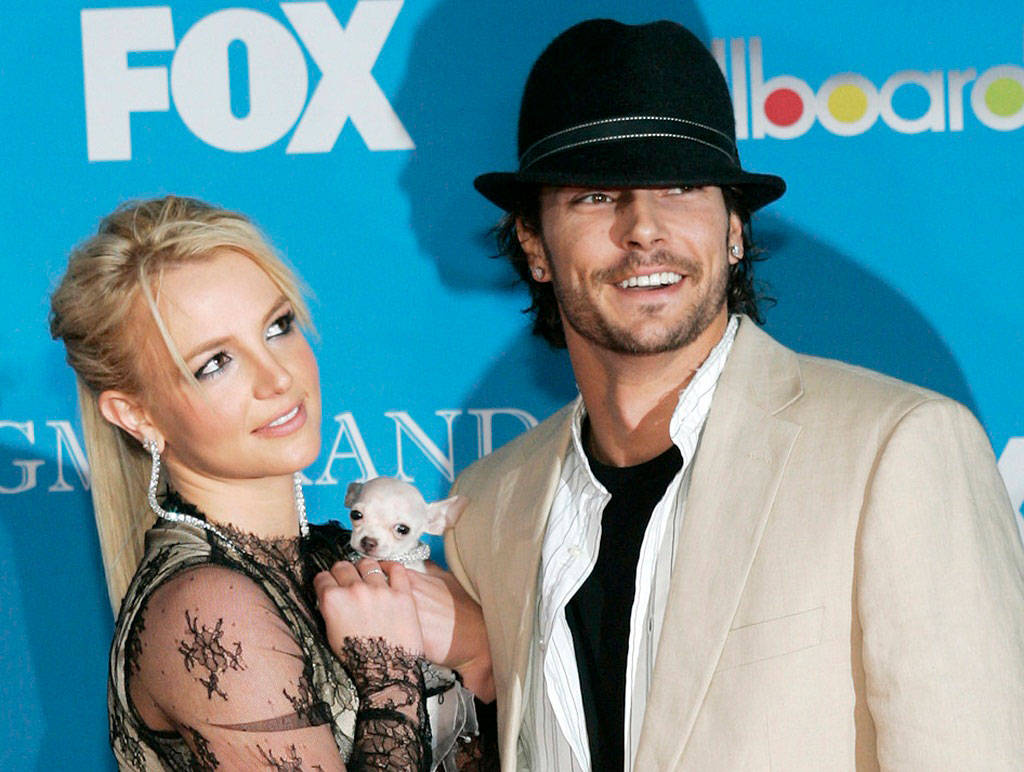 Britney Spears và người chồng thứ hai – vũ công Kevin Fedreline - Ảnh: Reuters