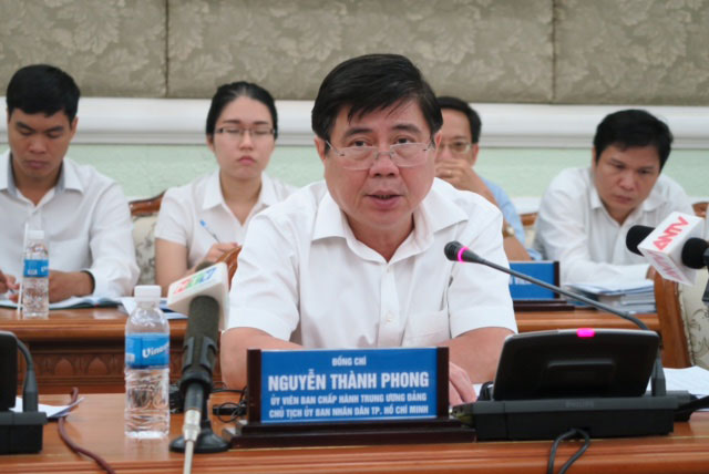 Chủ tịch Nguyễn Thành Phong: Đọc phản hồi của người dân ở dưới các bài báo, tôi thấy nhức nhối ẢNH: TÂN PHÚ
