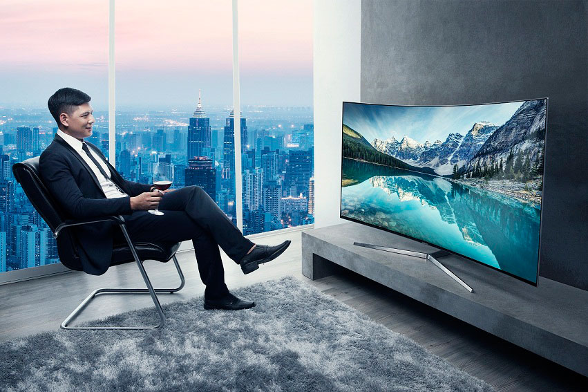 Dòng TV Samsung SUHD năm 2016 với mẫu TV kích thước lớn lên đến 88 inch