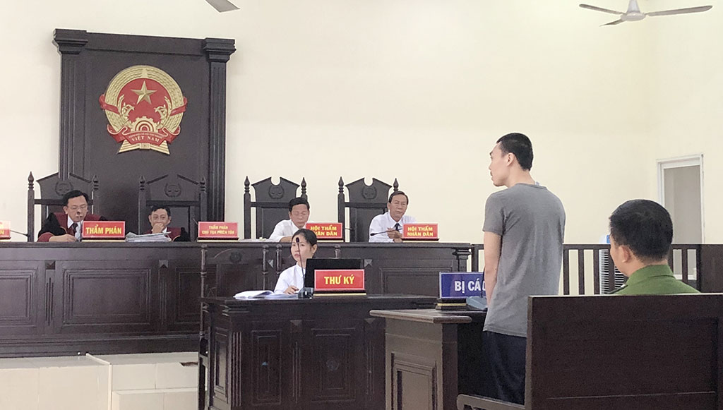  Bị cáo Kevin Long Nguyen tại phiên tòa