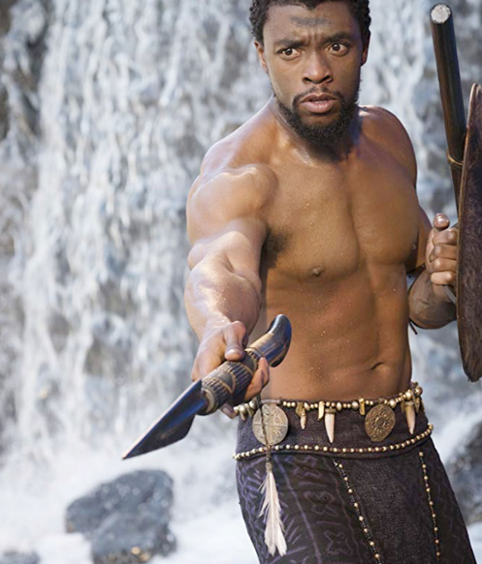 Chadwick Boseman trong phim Black Panther