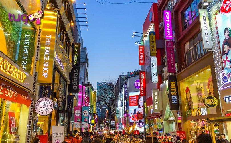 Thiên đường mua sắm bậc nhất tại Hàn Quốc - Myeongdong