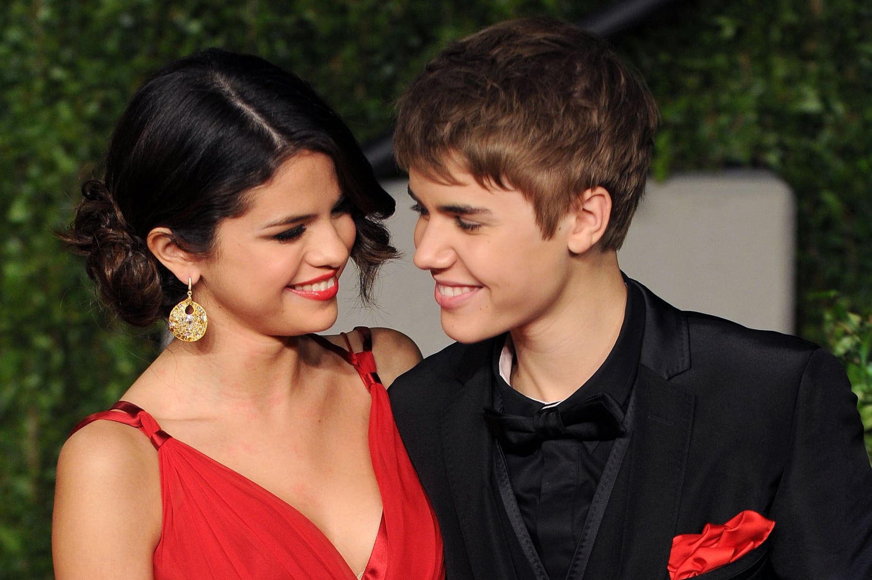 Justin Bieber và Selena Gomez thời còn mặn nồng. Ảnh: Getty Images