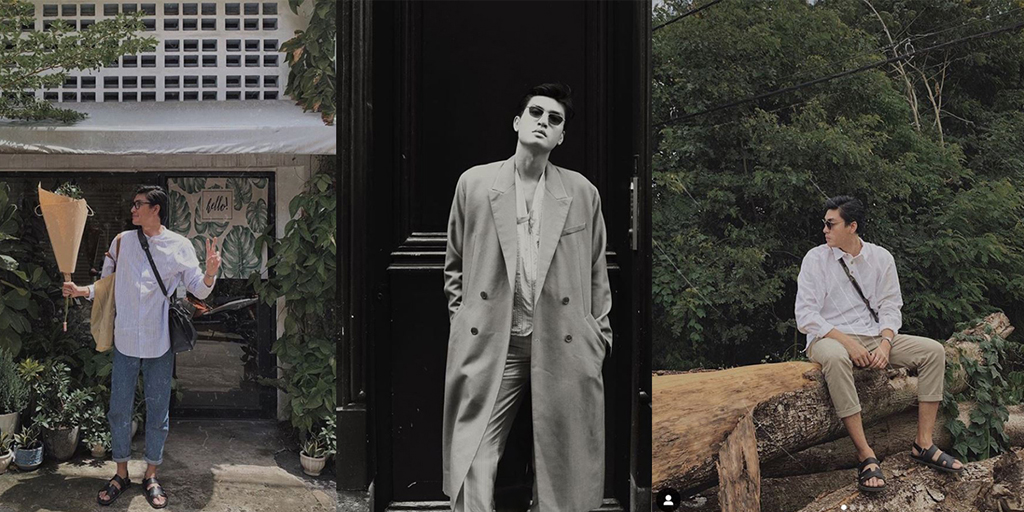 Phong cách thời trang tối giản nhưng không kém phần sang trọng của Quang Đại. Ảnh: Instagram NV
