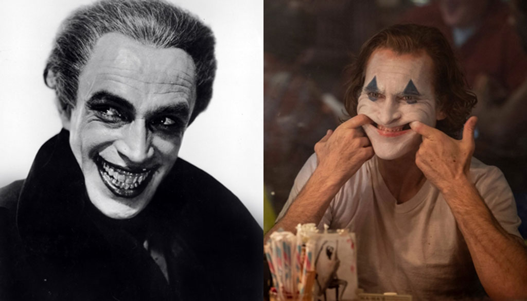  Nụ cười của Gwynplaine và của Arthur Fleck/Joker - Ảnh: Universal/Warner Bros