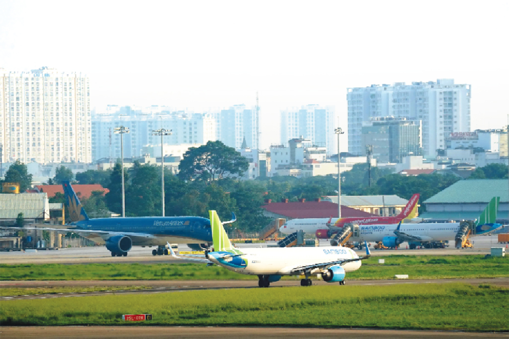 Sự năng động của khối doanh nghiệp tư nhân đã tạo ra bước thay đổi ngoạn mục cho thị trường hàng không Việt Nam Ảnh: Độc Lập
