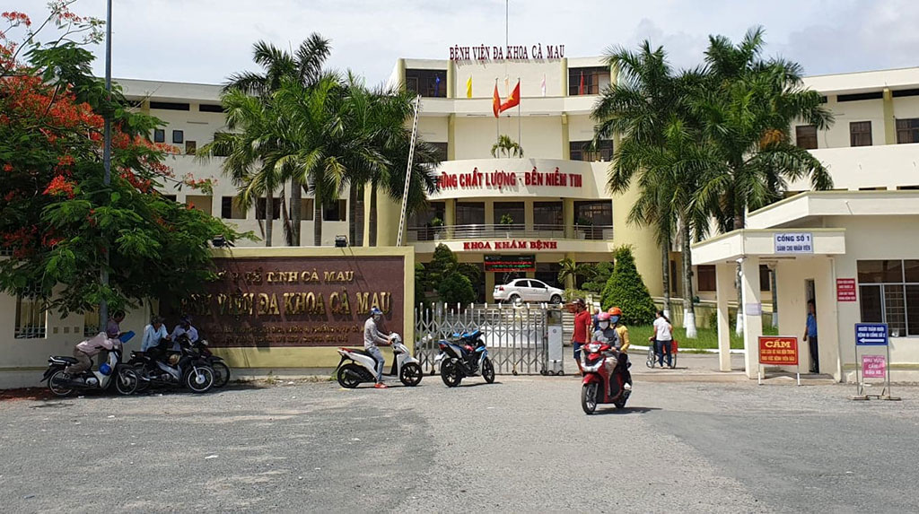 Bệnh viện đa khoa tỉnh Cà Mau, nơi xảy ra sai phạm 
