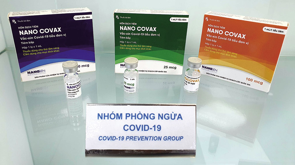 Một số sản phẩm vắc xin phòng ngừa Covid-19 của Nanogen