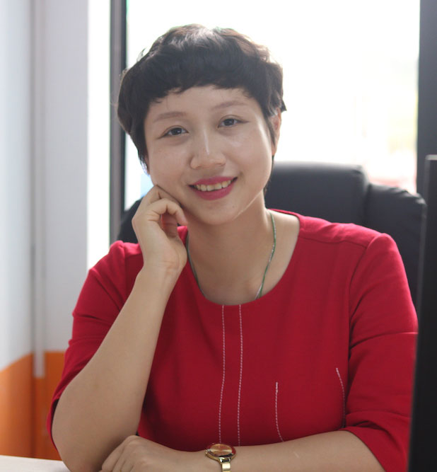 Chị Lan chia sẻ câu chuyện của mình sau hơn 1 năm đầy biến cố Ảnh: Dương Lan