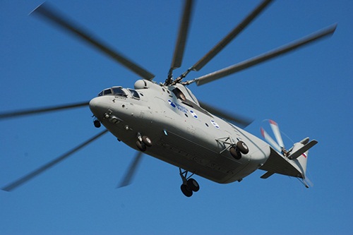 Trực thăng Mi-26T2 là phiên bản nâng cấp của Mi-26 trước đây - Ảnh chụp màn hình airforce-technology.com