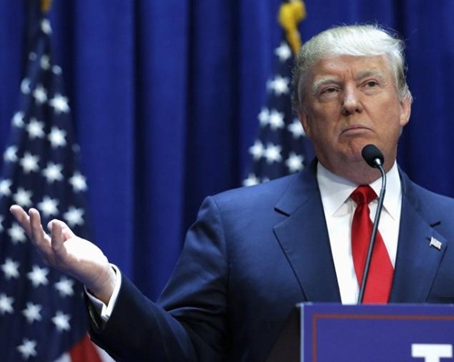 Tỉ phú Donald Trump lại tiếp tục có phát ngôn gây sốc sau buổi nói chuyện tại New Hampshire - Ảnh: Reuters