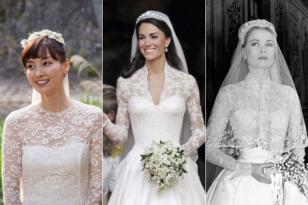 Những chiếc váy cưới hoàng gia đẹp nhất lịch sử - Báo Phụ Nữ
