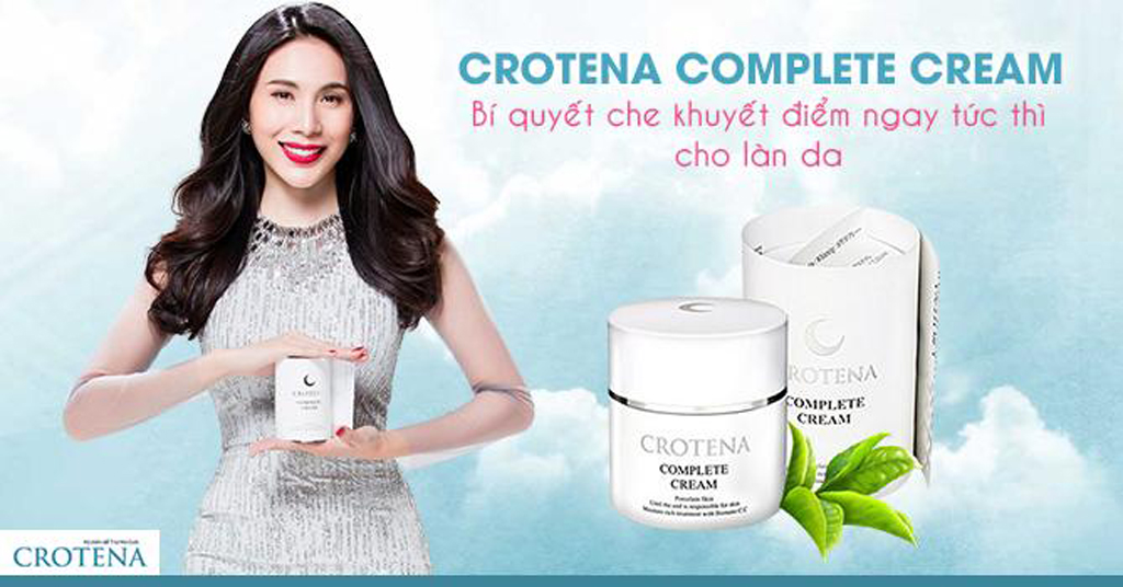 Kem chống nắng che khuyết điểm Crotena Complete CC Cream