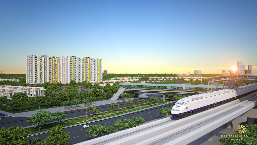 Dự án nằm cách Ga số 9 tuyến Metro Bến Thành - Suối Tiên chỉ 3 phút đi bộ. Theo CBRE dự báo, “giá đất của khu vực cách ga tàu điện trong vòng mười phút đi bộ có thể tăng 10 – 20%” 