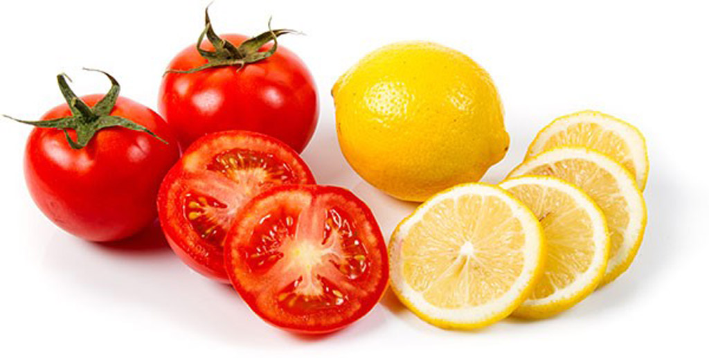 Công thức dưỡng da từ chanh và cà chua