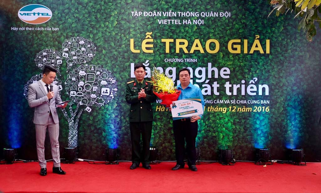 Lễ trao giải “Lắng nghe để phát triển” năm 2016