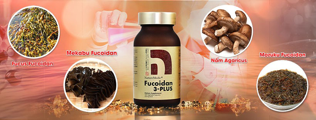 Sản phẩm NatureMedic Fucoidan 3-Plus