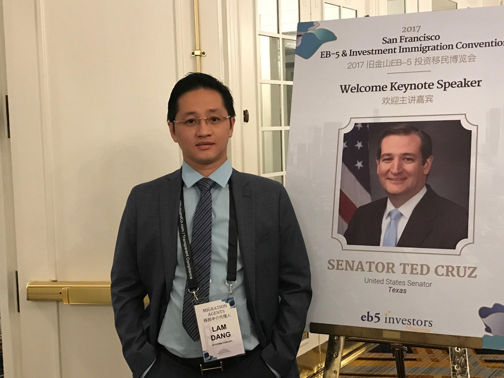  Ông Chris Đặng tham dự Hội nghị EB-5 Investors, San Francisco 2017