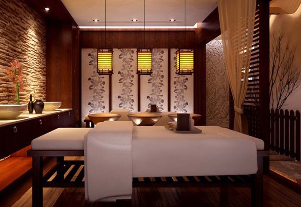 Giường massage Mai Hân với thiết kế sang trọng