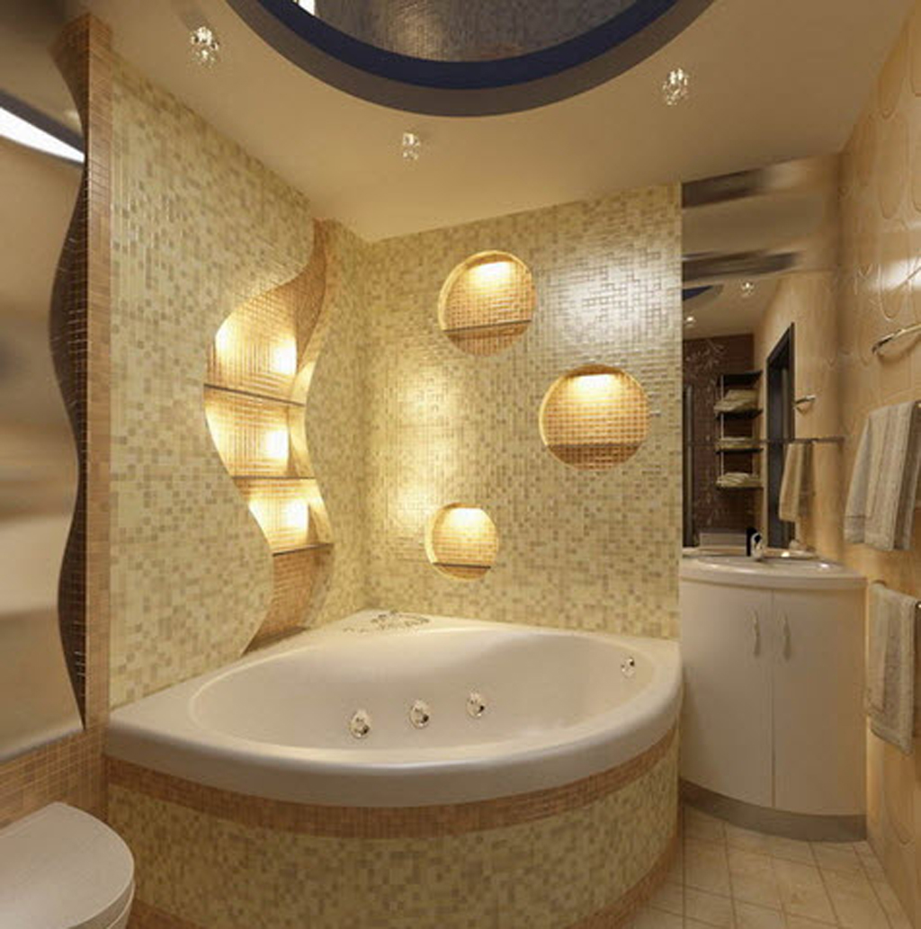 Bồn tắm góc là lựa chọn giúp tiết kiệm điện tích tối ưu
