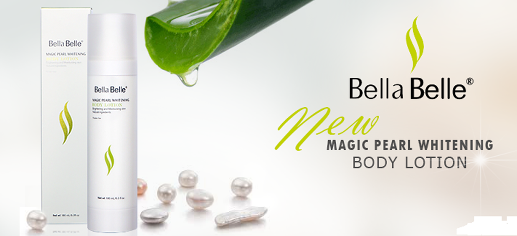 Kem dưỡng trắng da Bella Belle Magic Pearl Whitening Body Lotion