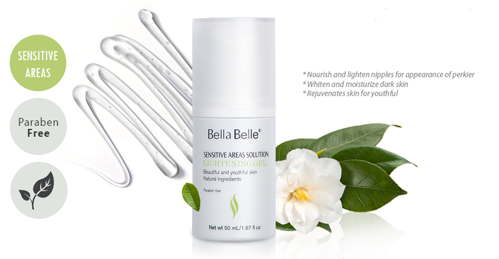 Gel dưỡng trắng da Bella Belle Sensitive Areas Solution Lightening