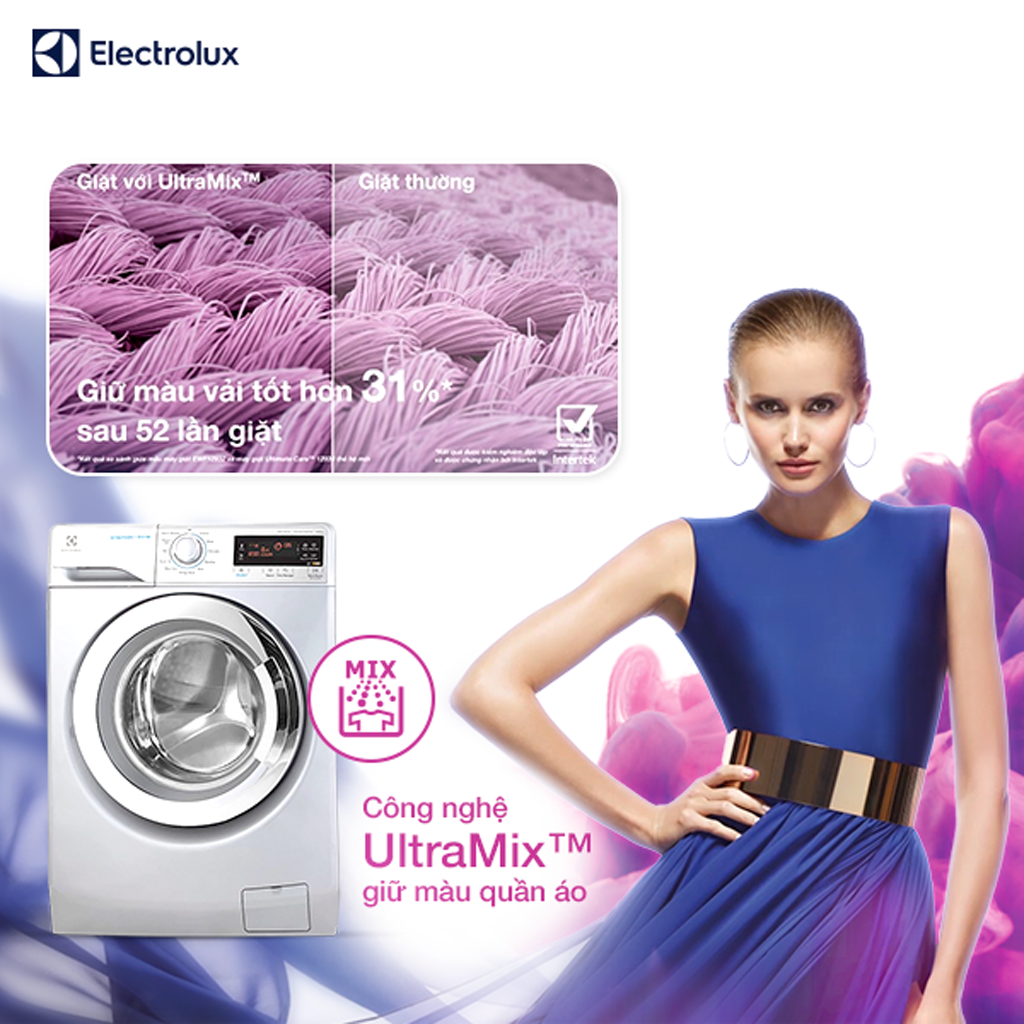 Máy giặt UltimateCare™ của Electrolux là lựa chọn ưu tiên của NTK Diệu Anh trong bảo quản trang phục