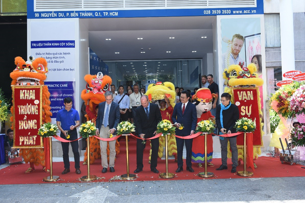 Phòng khám ACC tại 99 Nguyễn Du, quận 1 được khai trương với trang thiết bị hiện đại đạt tiêu chuẩn của Mỹ