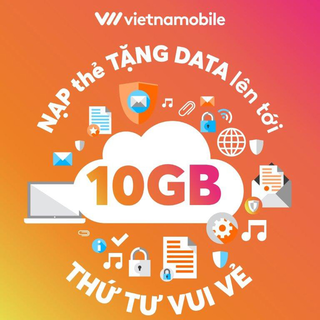 Nạp thẻ vào thứ tư để được hưởng ưu đãi data “khủng” từ Vietnamobile