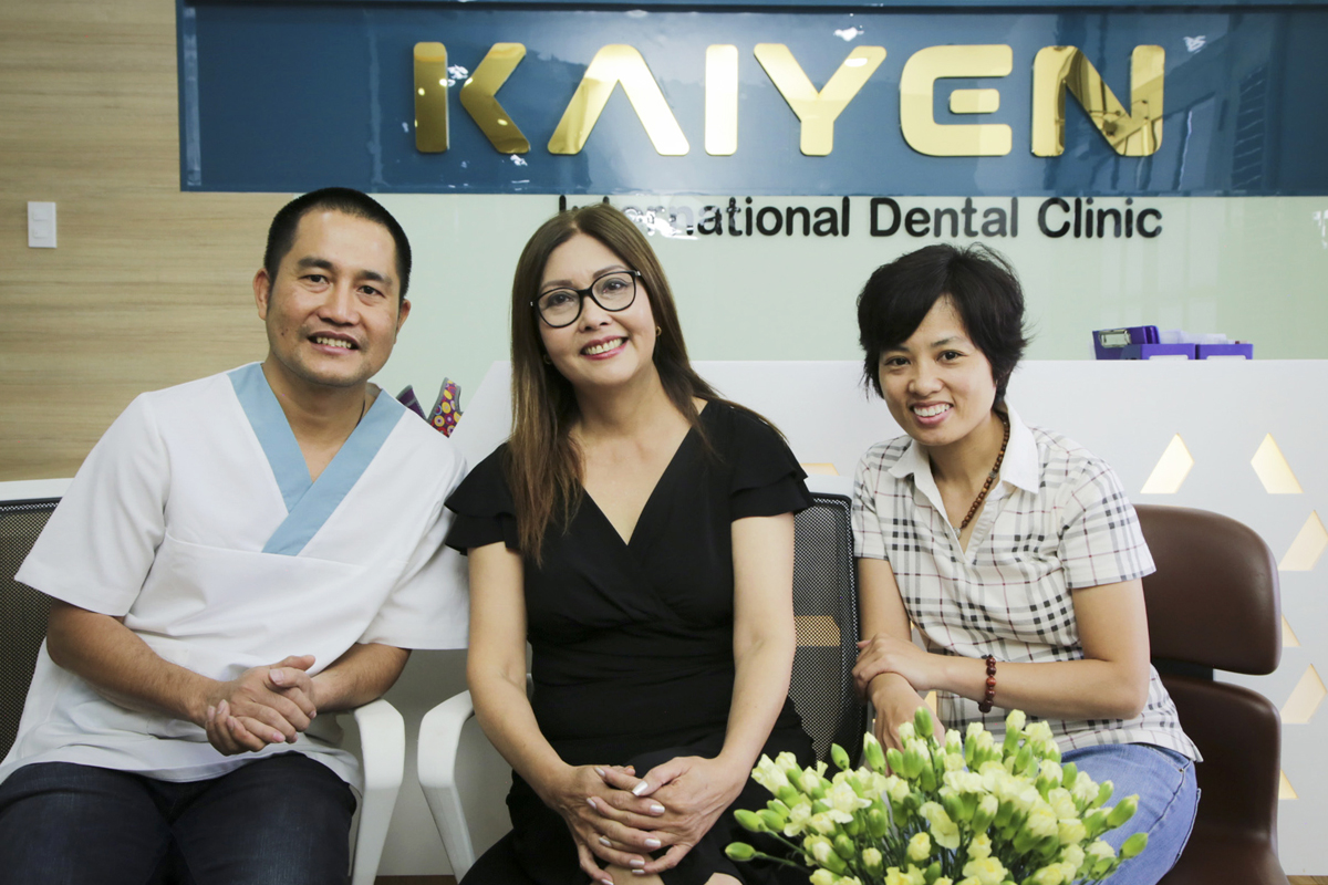Danh ca Họa Mi cũng đã điều trị trồng răng implant tại Nha khoa KaiYen