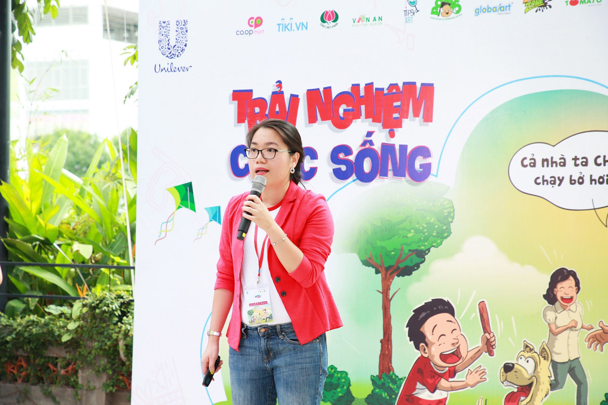Bà Hà Nguyễn Quỳnh Anh - Quản lý nhãn hàng cấp cao của OMO