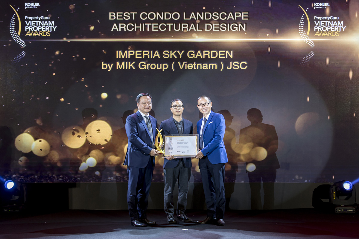 Imperia Sky Garden được vinh danh là dự án có thiết kế cảnh quan xuất sắc nhất