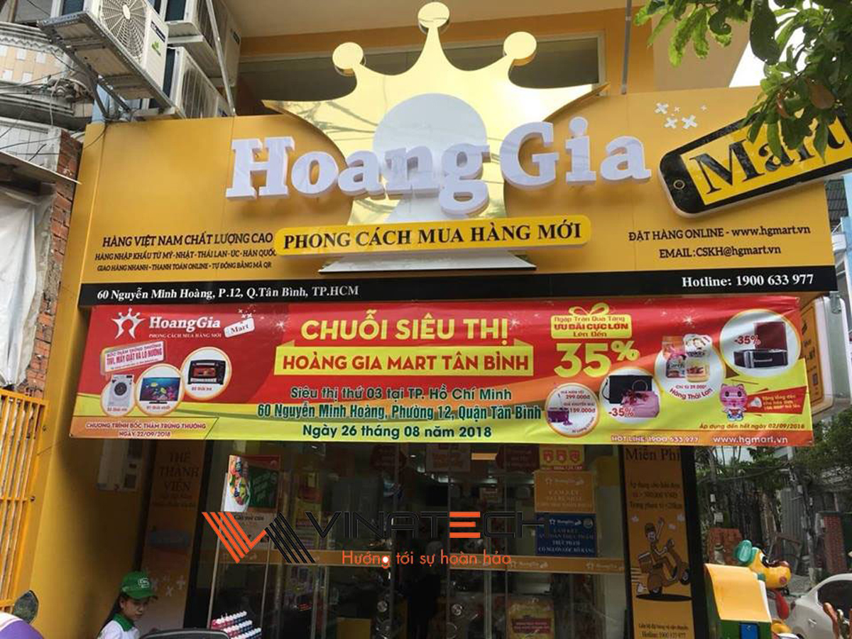 Siêu thị Hoàng Gia Mart tại TP.HCM