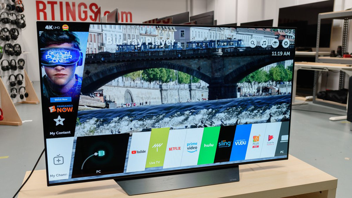 TV LG OLED đang được Rtings xem xét