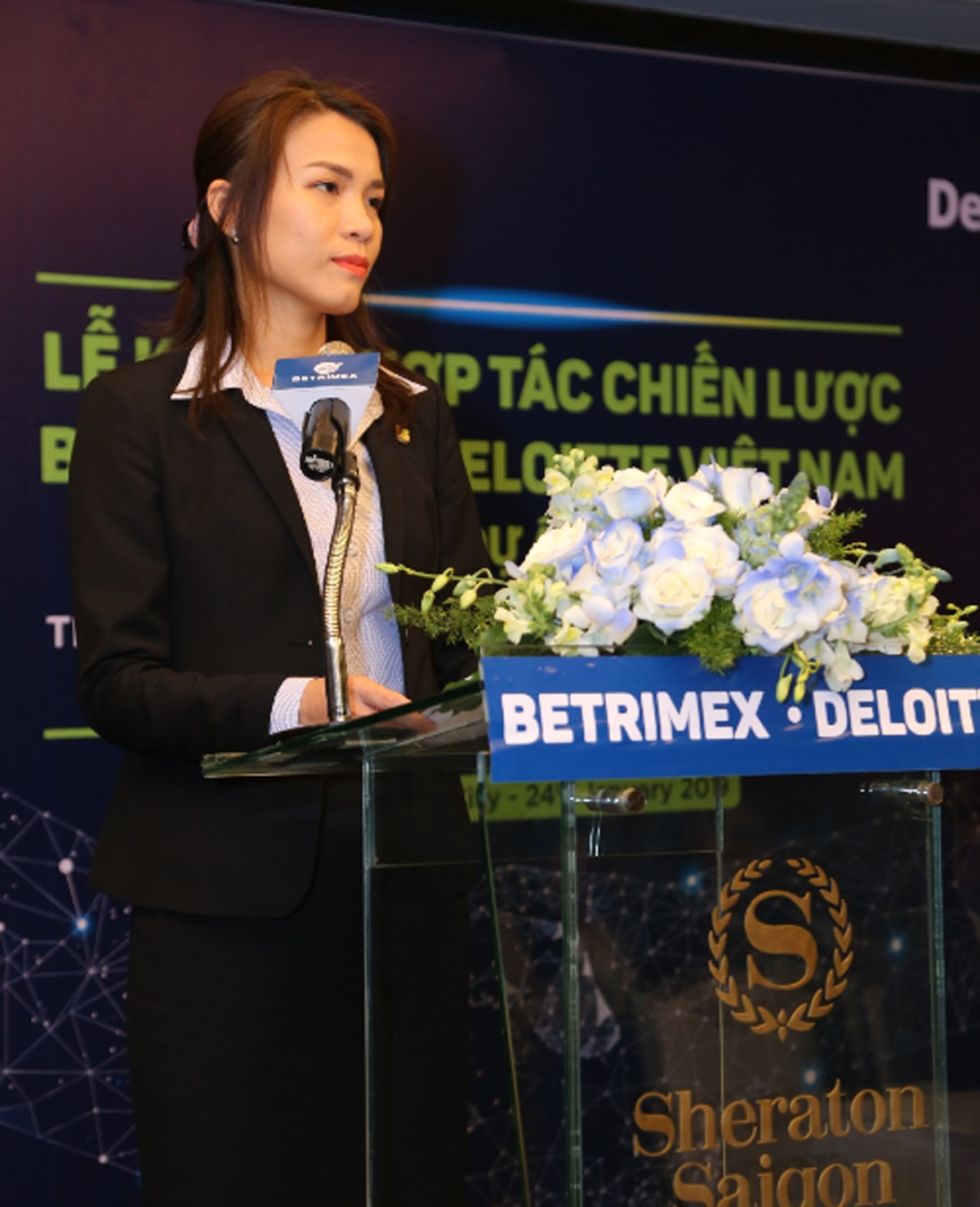Bà Châu Kim Yến - Tổng giám đốc Công ty Betrimex.
