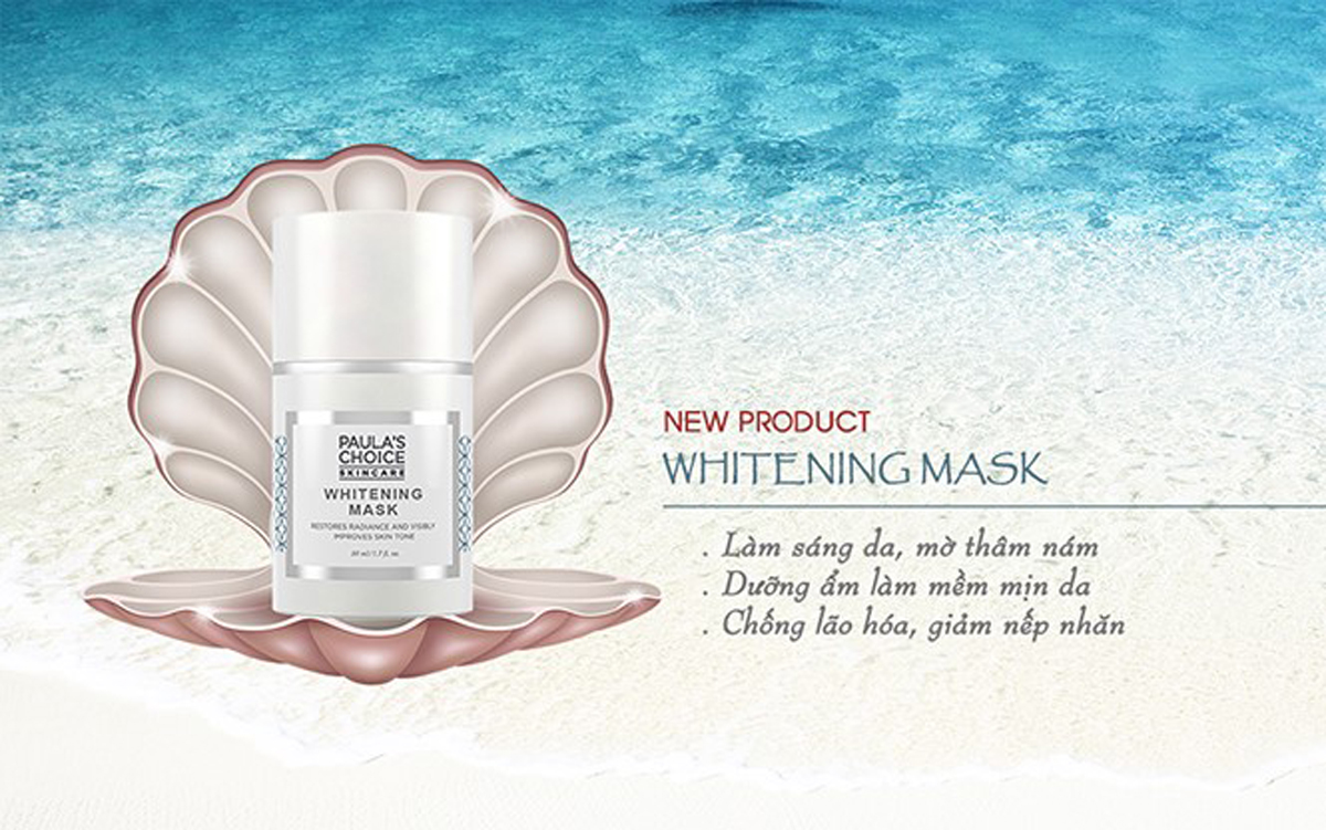 Mặt nạ ngủ làm trắng da Paula’s Choice Whitening Mask