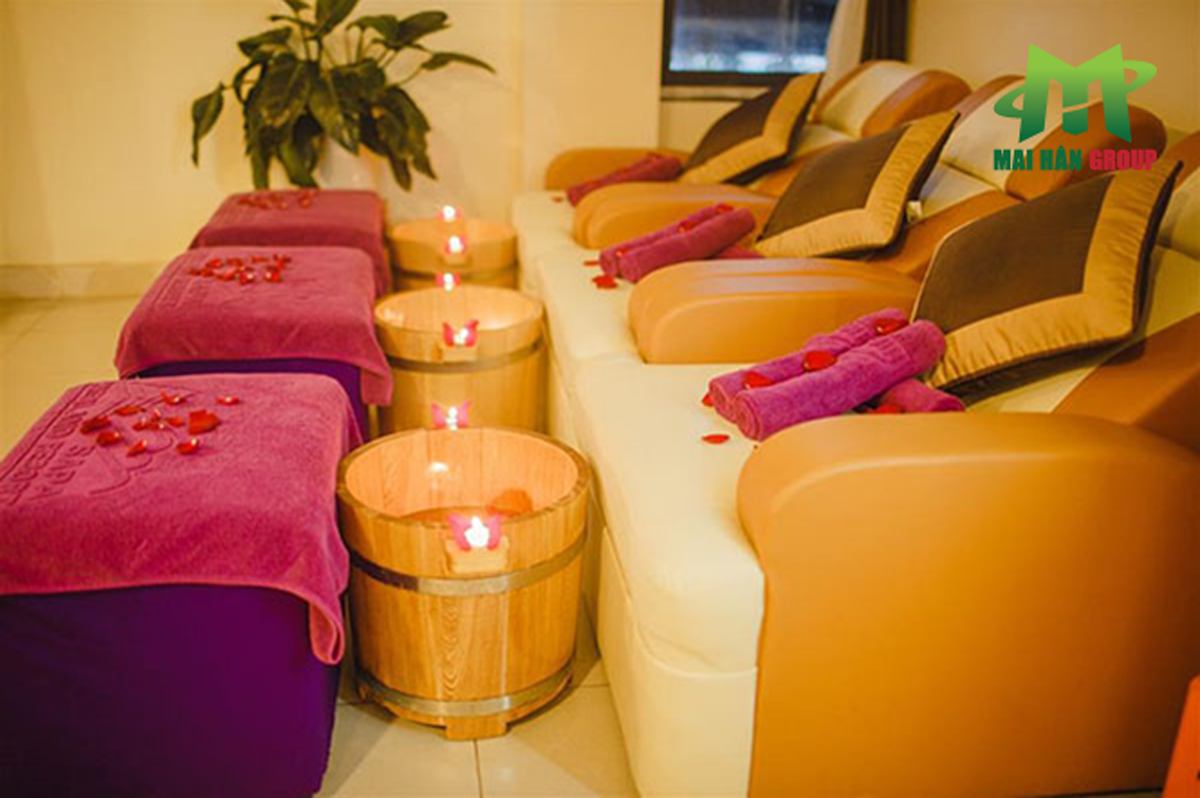 Ghế foot massage tại Sapa Highland Resort