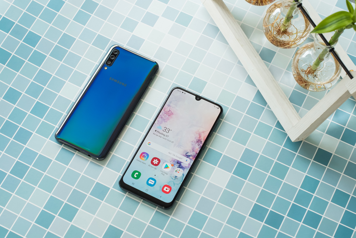 Galaxy A50 được Samsung nâng cấp với đầy đủ những tính năng cao cấp, đột phá