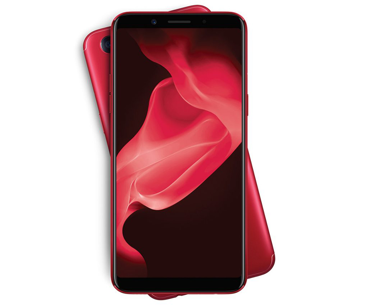 OPPO F5 với màn hình tràn viền vô cực quyến rũ. Tuy nhiên ở F5 phần viền trên - dưới vẫn còn khá dày