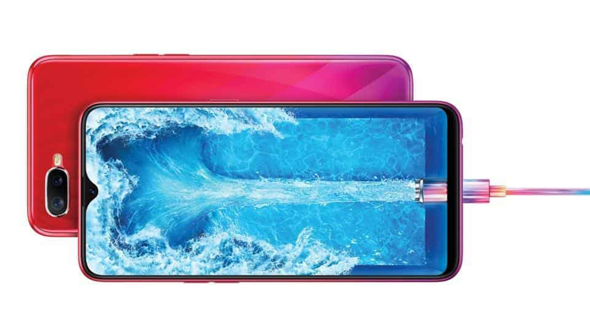 OPPO F9 với màn hình giọt nước, tăng tỷ lệ hiển thị mặt trước lên đến 90,8%