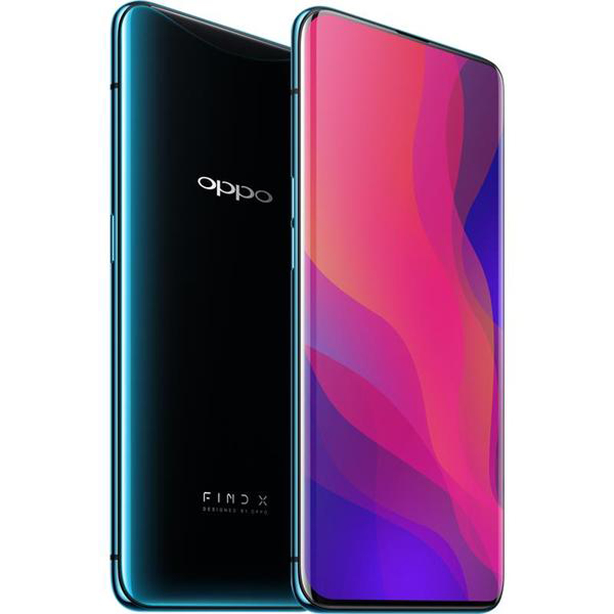 OPPO Find X với thiết kế màn hình cong tràn viền siêu cực panoramic cho tỷ lệ hiển thị màn hình đến 93,8%